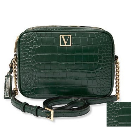 Victoria's Secret Bags Emerald Green Crossbody Poshmark